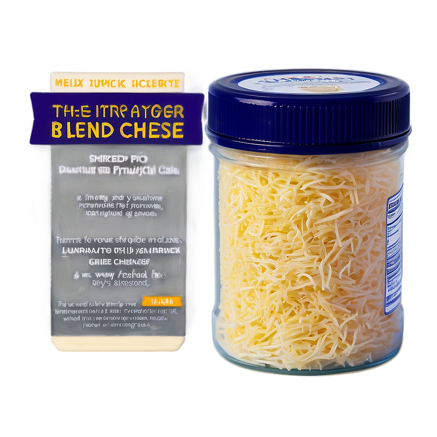 Shredded Cheese Blend Png 06132024 PNG Image