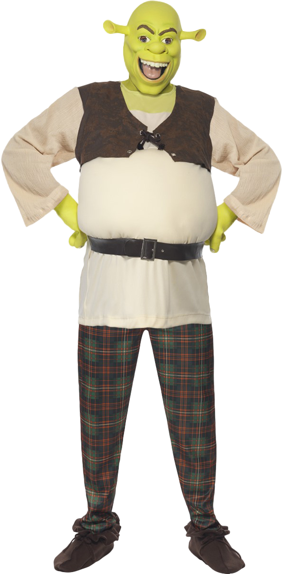 Shrek_ Character_ Pose.png PNG Image