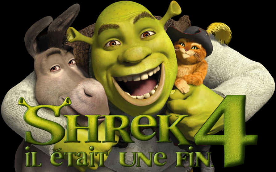 Shrek4 Movie Characters PNG Image