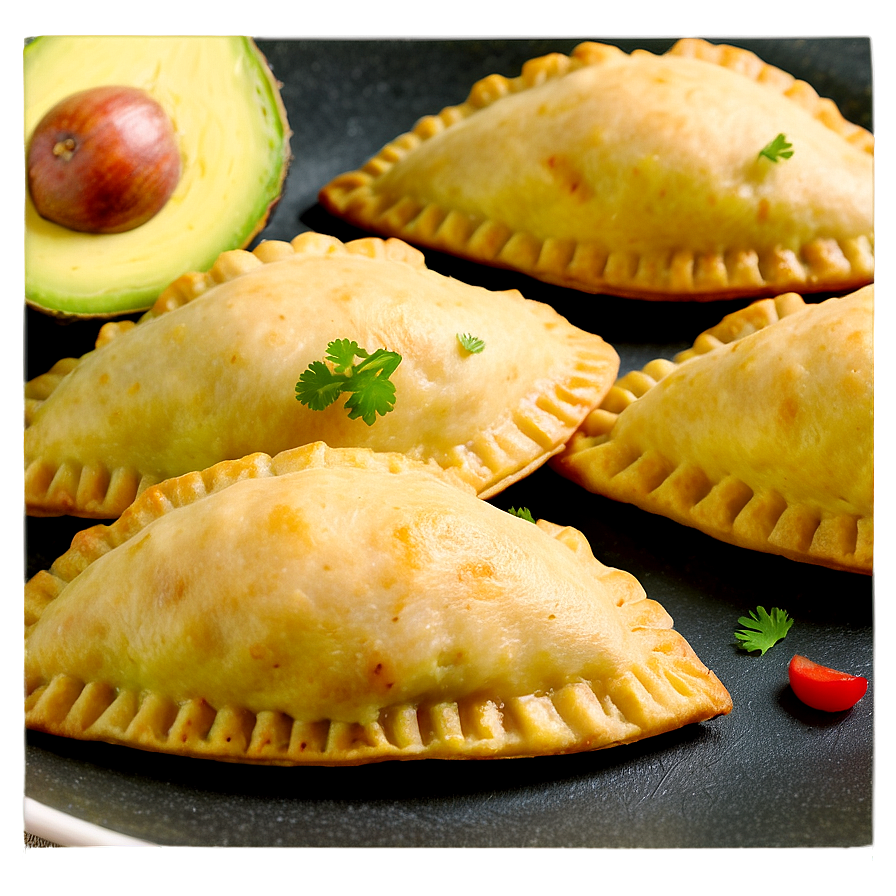 Shrimp And Avocado Empanadas Png Glp PNG Image