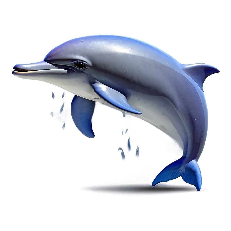 Shy Cartoon Dolphin Png Lgq PNG Image