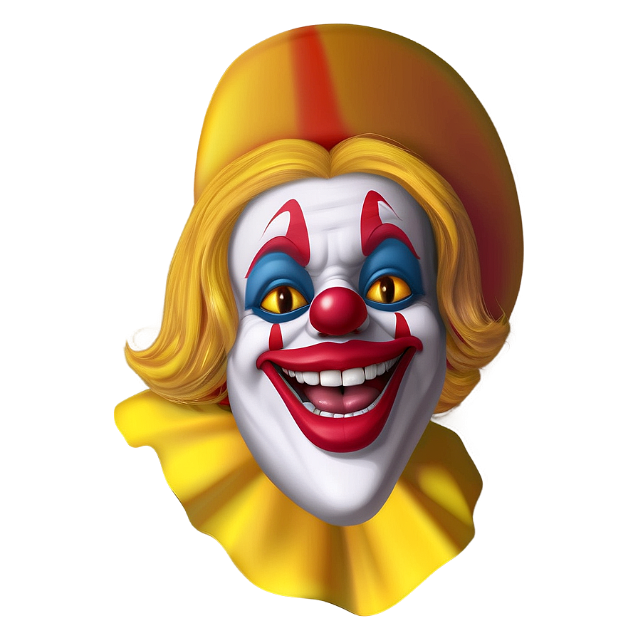 Shy Clown Emoji Png Chd7 PNG Image