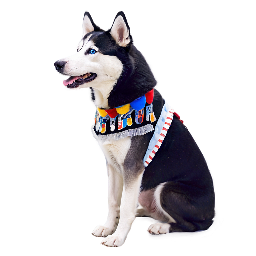 Siberian Husky In Costume Png 06252024 PNG Image