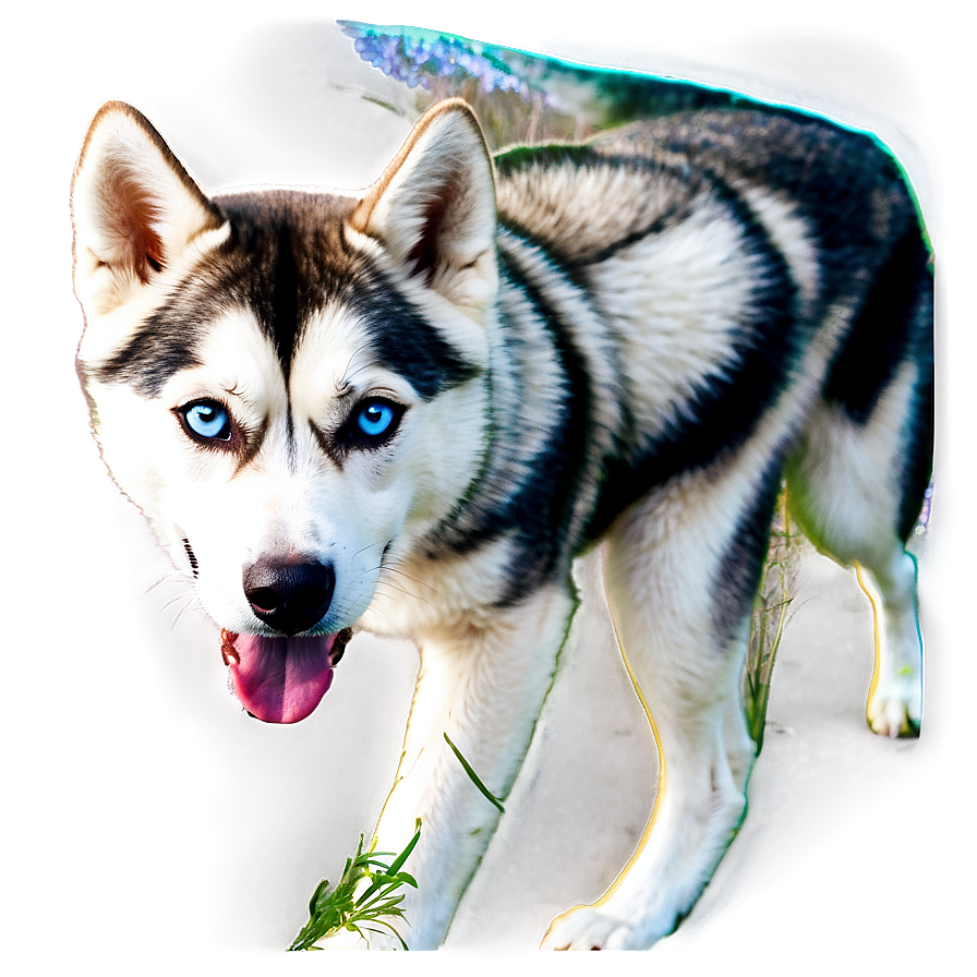 Siberian Husky In Nature Png Xut44 PNG Image