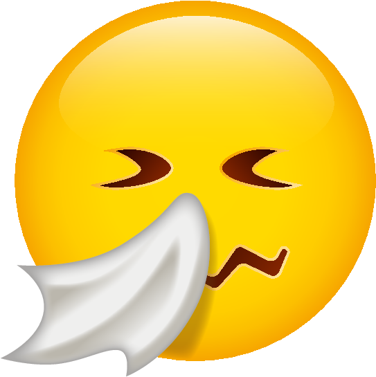 Sick Emoji Facewith Mask PNG Image