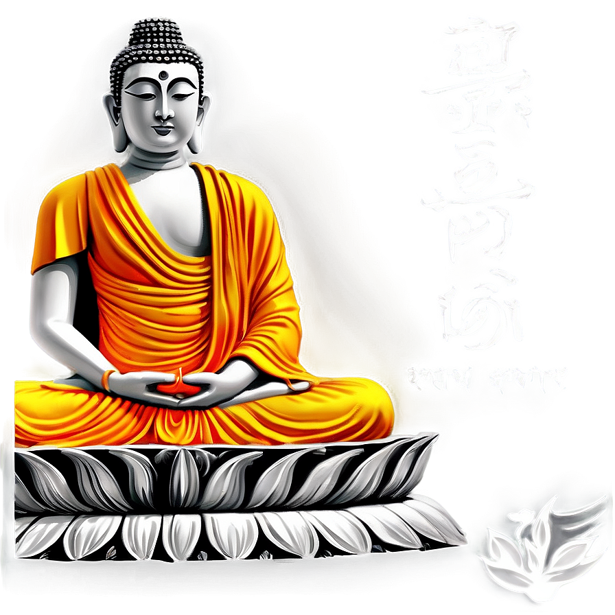 Siddhartha Gautama Journey Png Cbt61 PNG Image