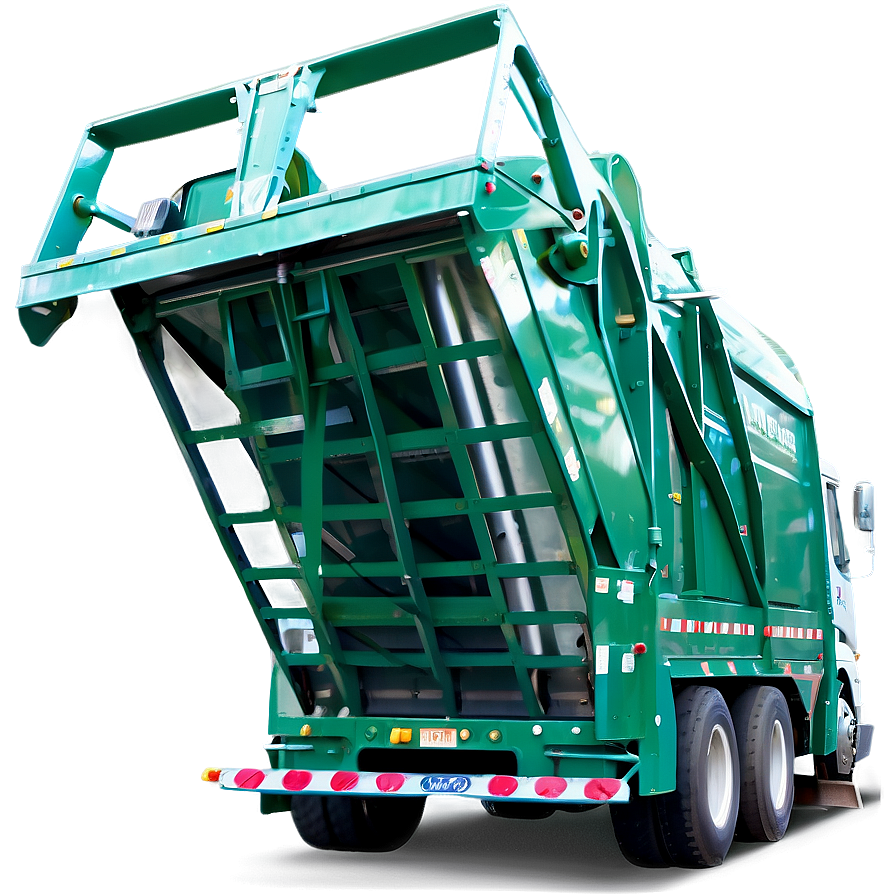 Side View Garbage Truck Png 06202024 PNG Image