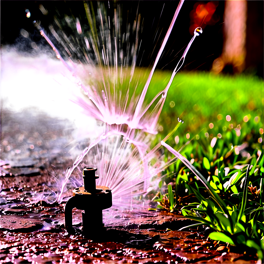 Sidewalk Sprinkler System Png Wjf PNG Image