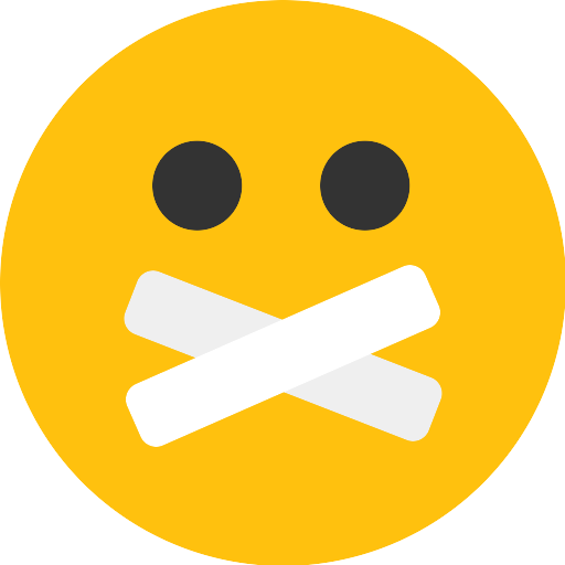 Silent_ Emoji_ Expression PNG Image