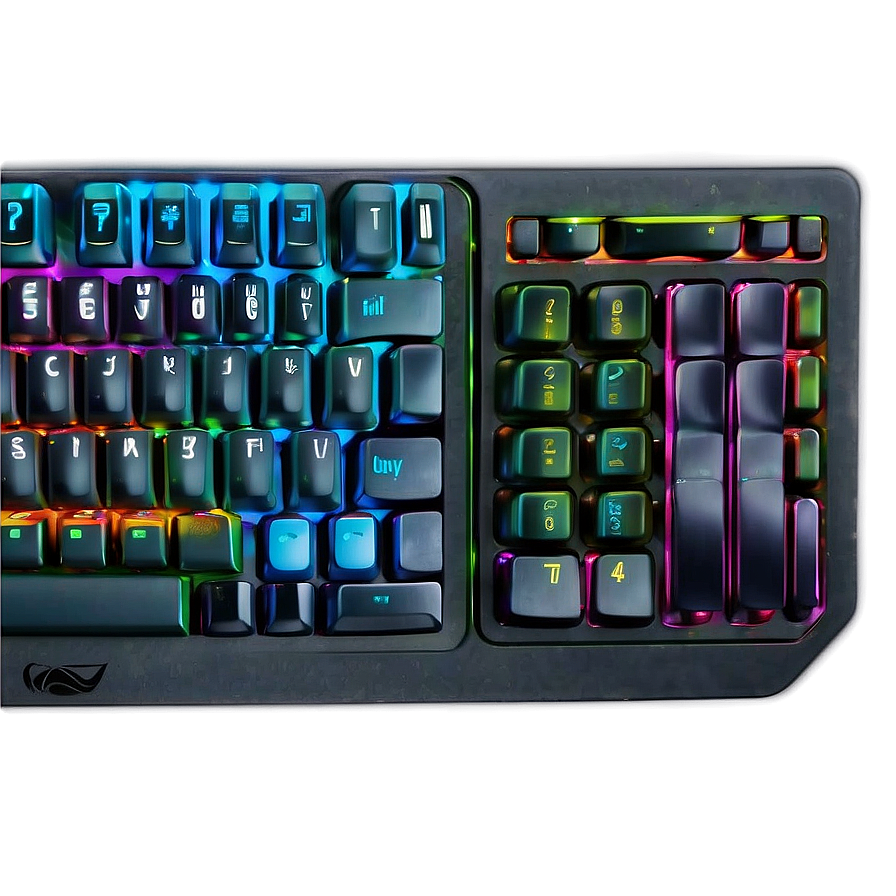 Silent Gaming Keyboard Png Aem31 PNG Image