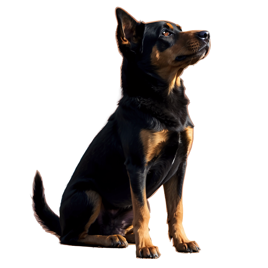 Silhouette Dogs Png Lku95 PNG Image