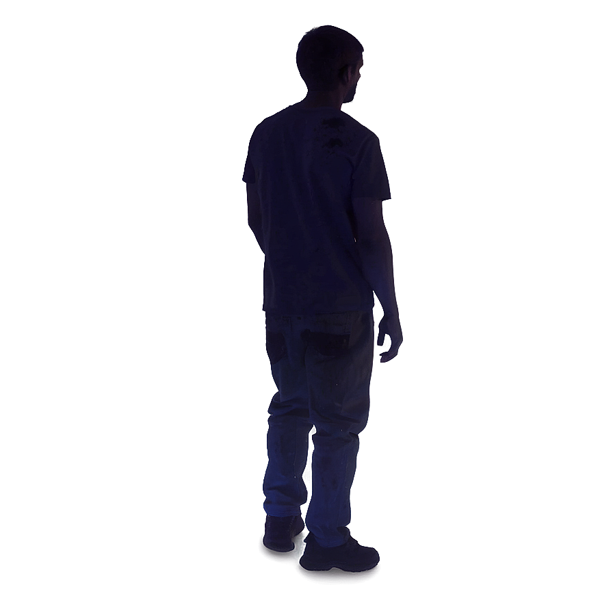 Silhouette Of A Person On Hill Png 3 PNG Image