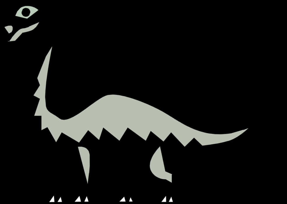 Silhouette_of_ Tyrannosaurus_ Rex PNG Image