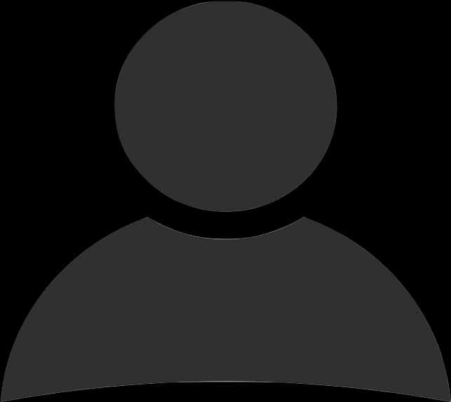 Silhouette Profile Placeholder PNG Image