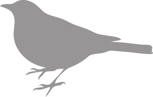 Silhouetteof Bird PNG Image