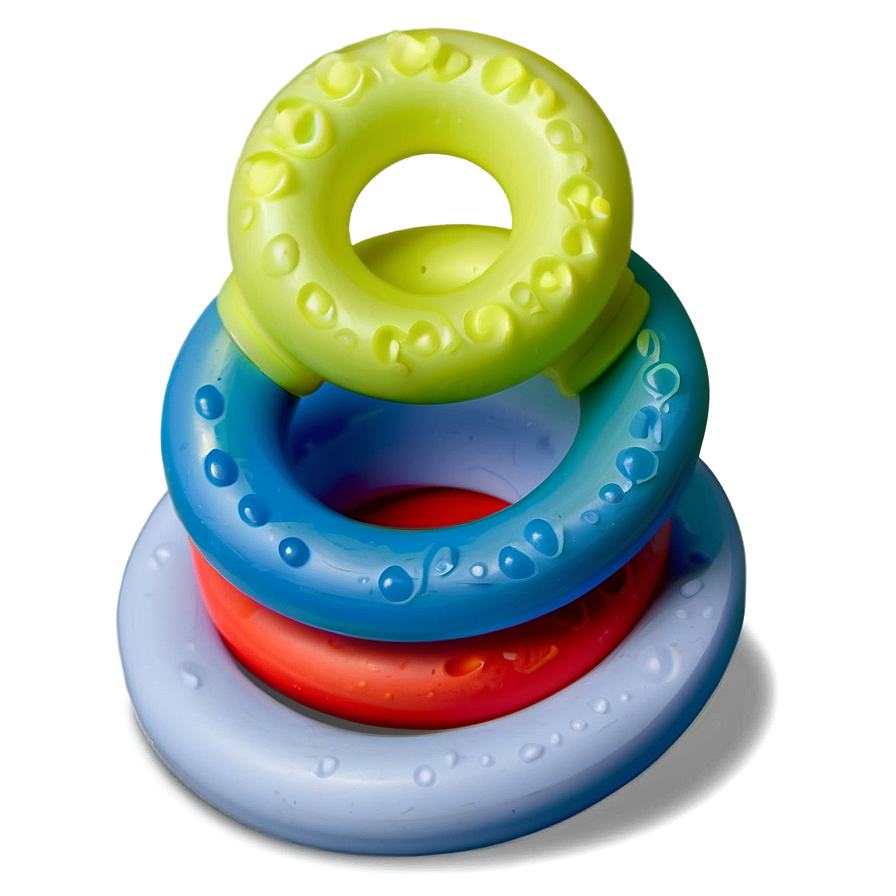 Silicone Baby Rattle Png Snf10 PNG Image