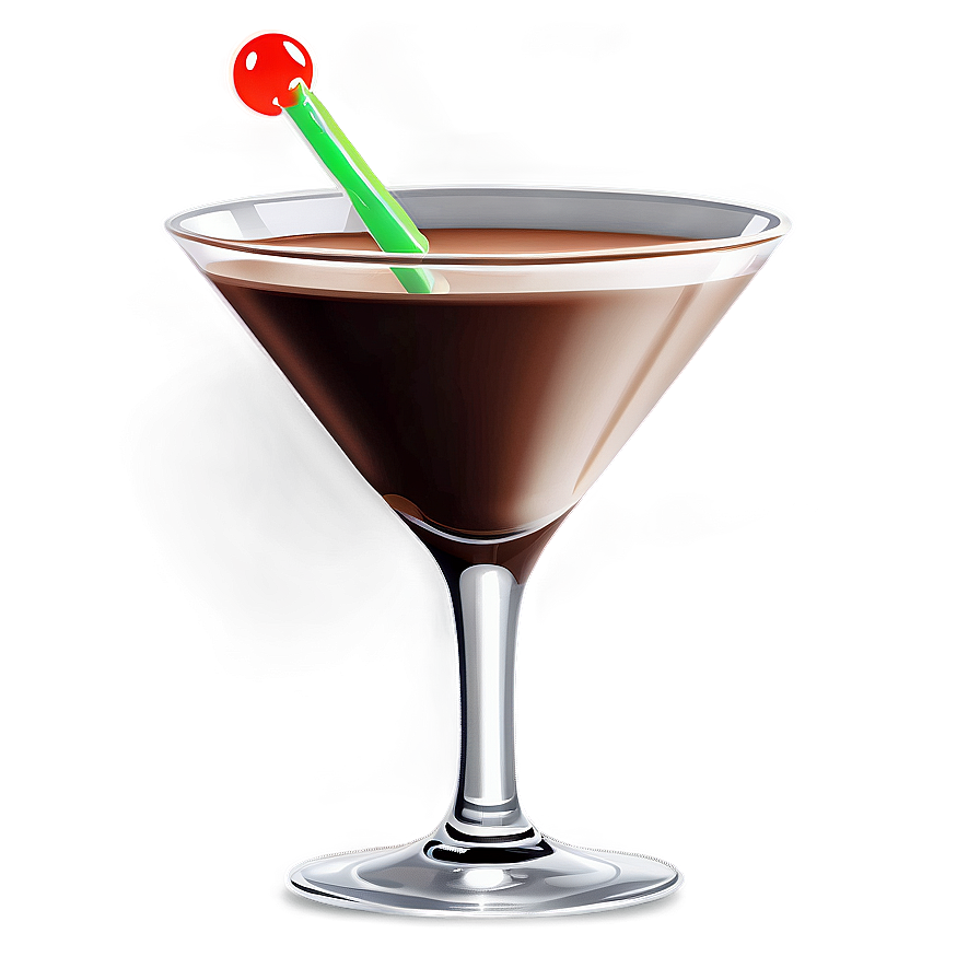 Silky Chocolate Martini Png 42 PNG Image