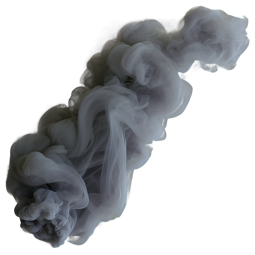 Silky Grey Smoke Png Qcc25 PNG Image