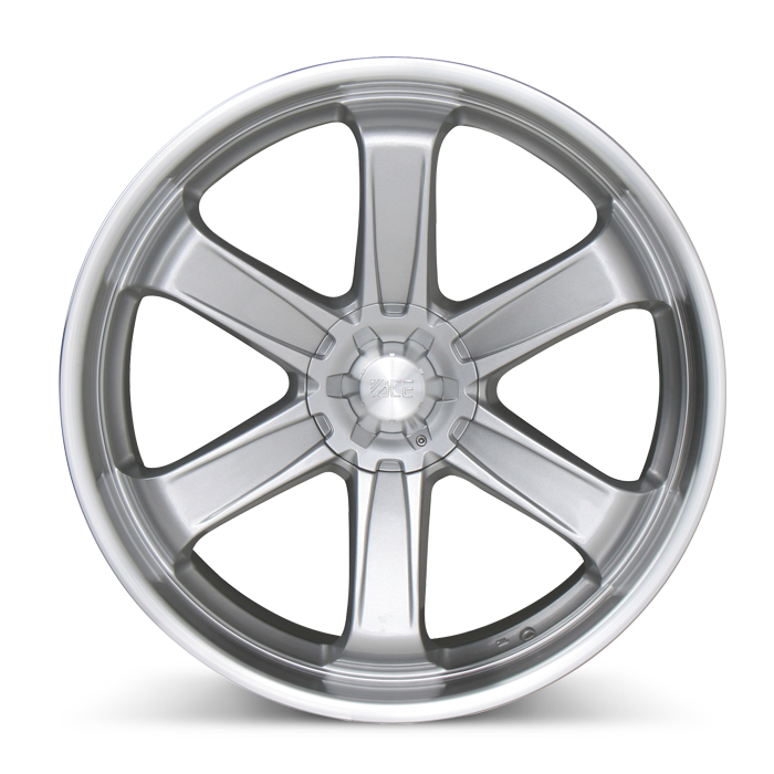 Silver Alloy Car Wheel PNG Image