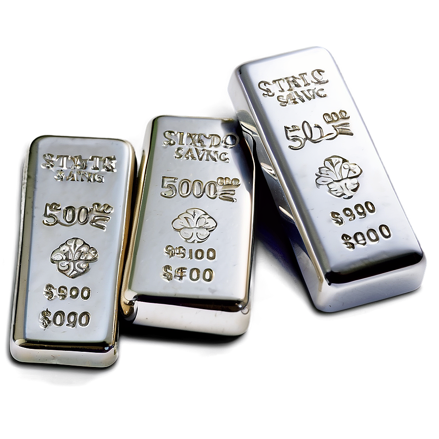 Silver Bar Savings Png Goy64 PNG Image