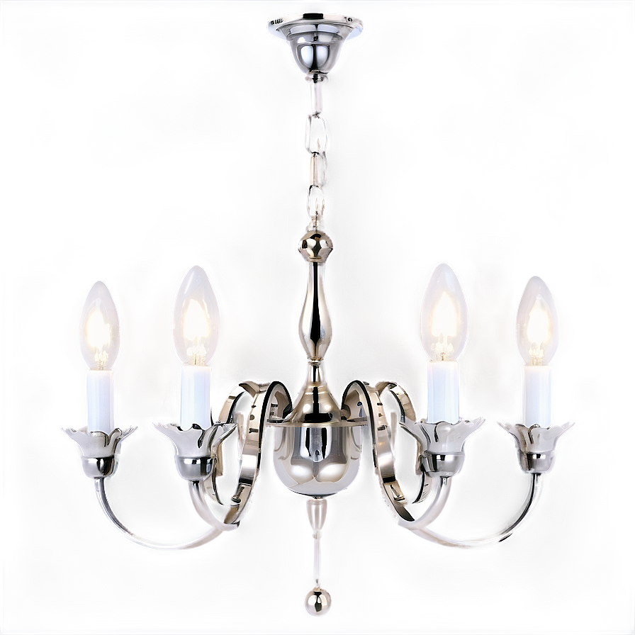 Silver Chandelier Png Vgq80 PNG Image