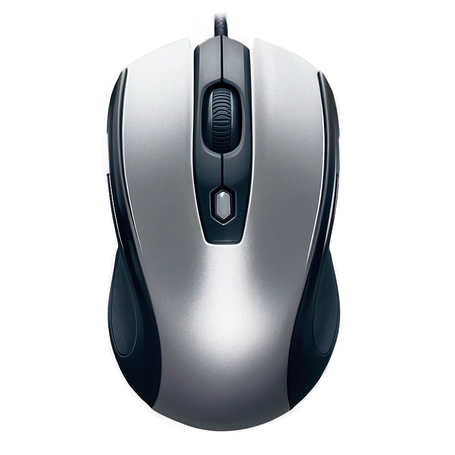 Silver Computer Mouse Png 05252024 PNG Image