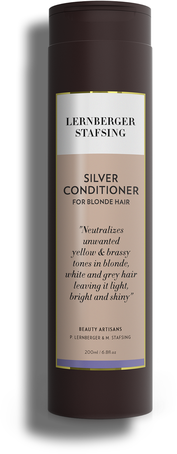 Silver Conditioner Blonde Hair Care Product PNG Image