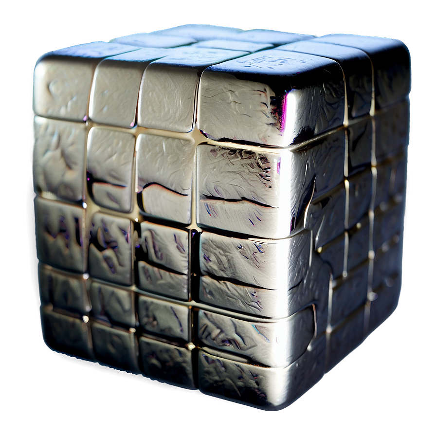 Silver Cube Png 77 PNG Image