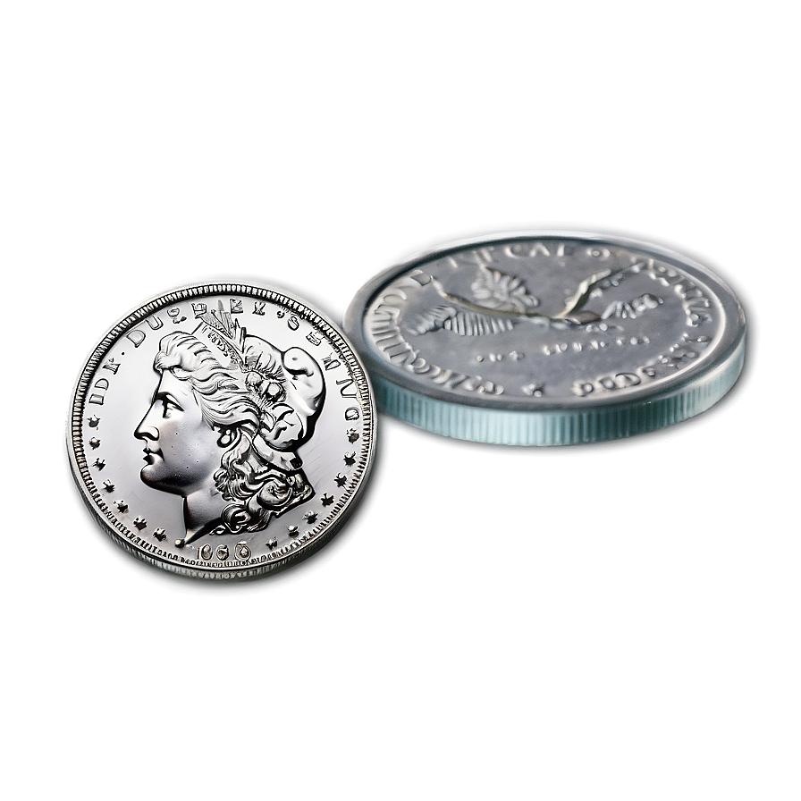 Silver Dollar Png 19 PNG Image