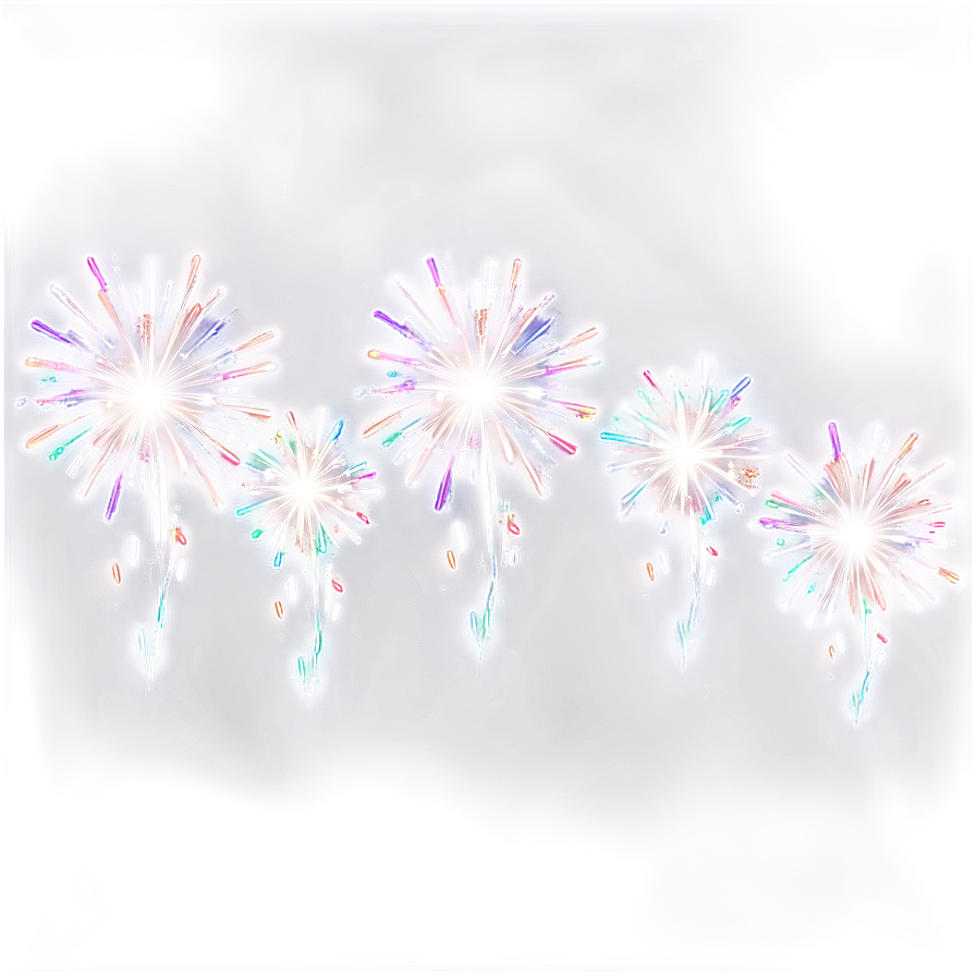 Silver Fireworks Sparkle Png Rpf33 PNG Image