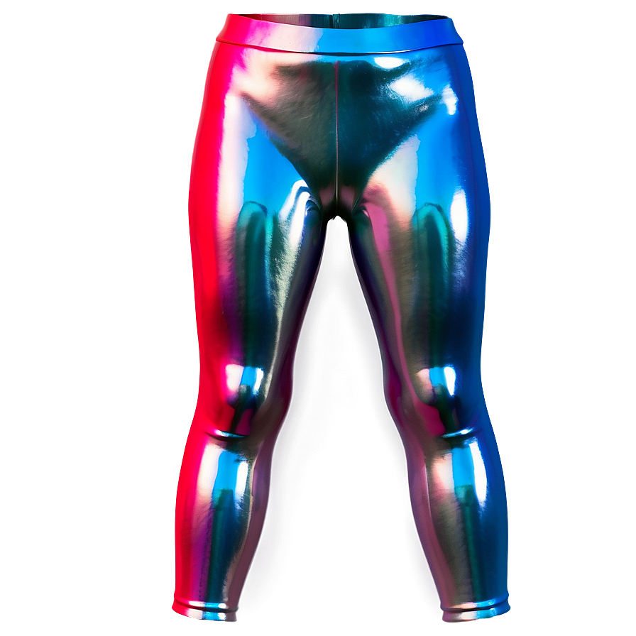 Silver Latex Leggings Png 06292024 PNG Image