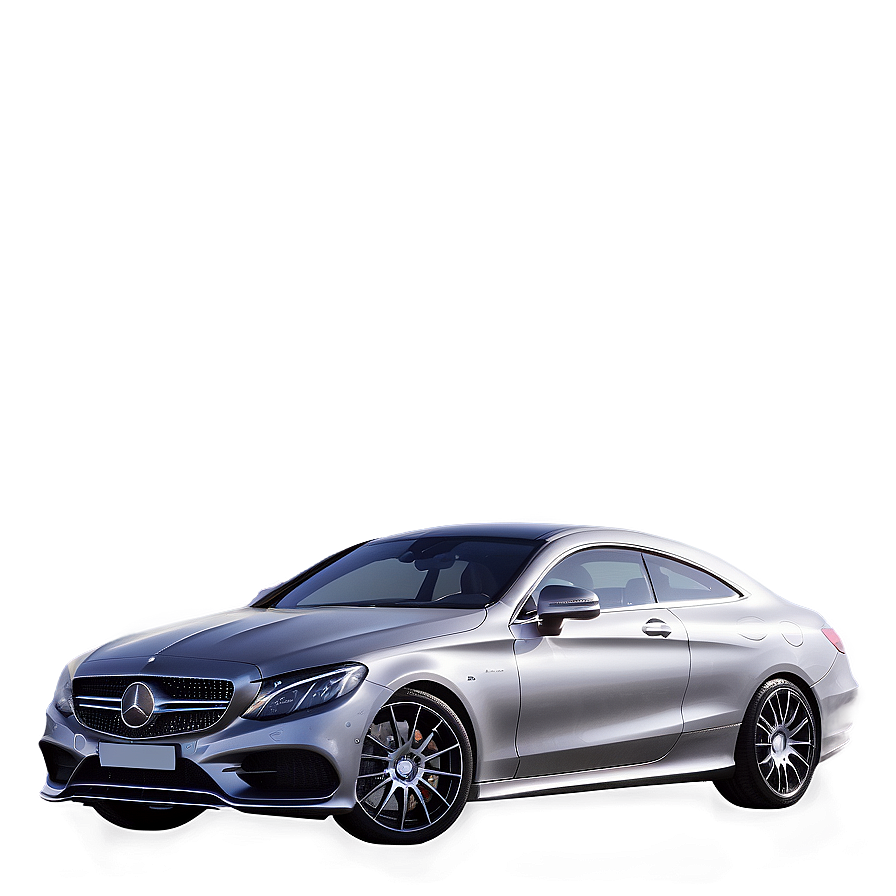 Silver Mercedes Coupe Png 06202024 PNG Image