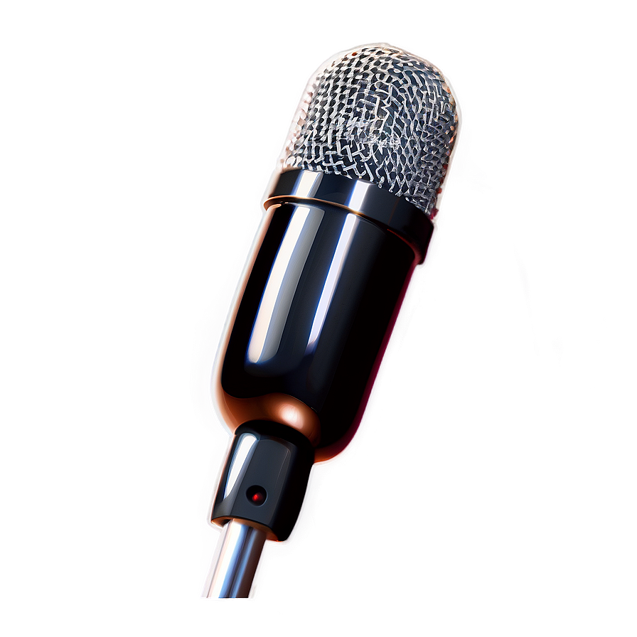 Silver Microphone Png 04292024 PNG Image