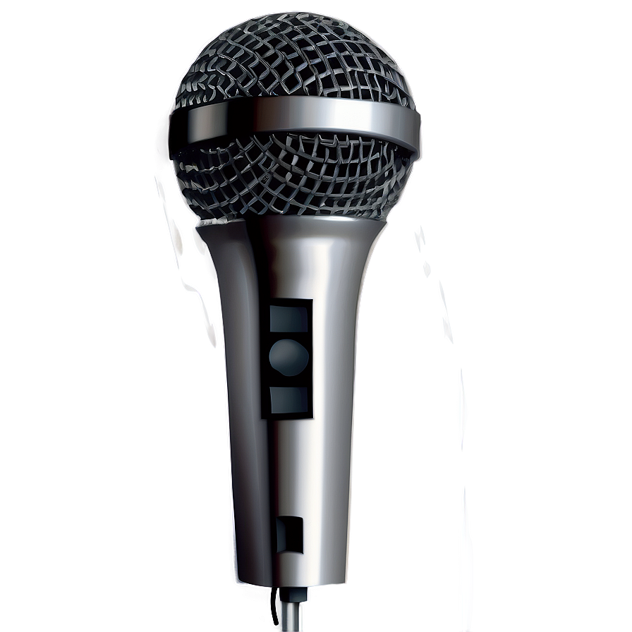 Silver Microphone Png Osh PNG Image