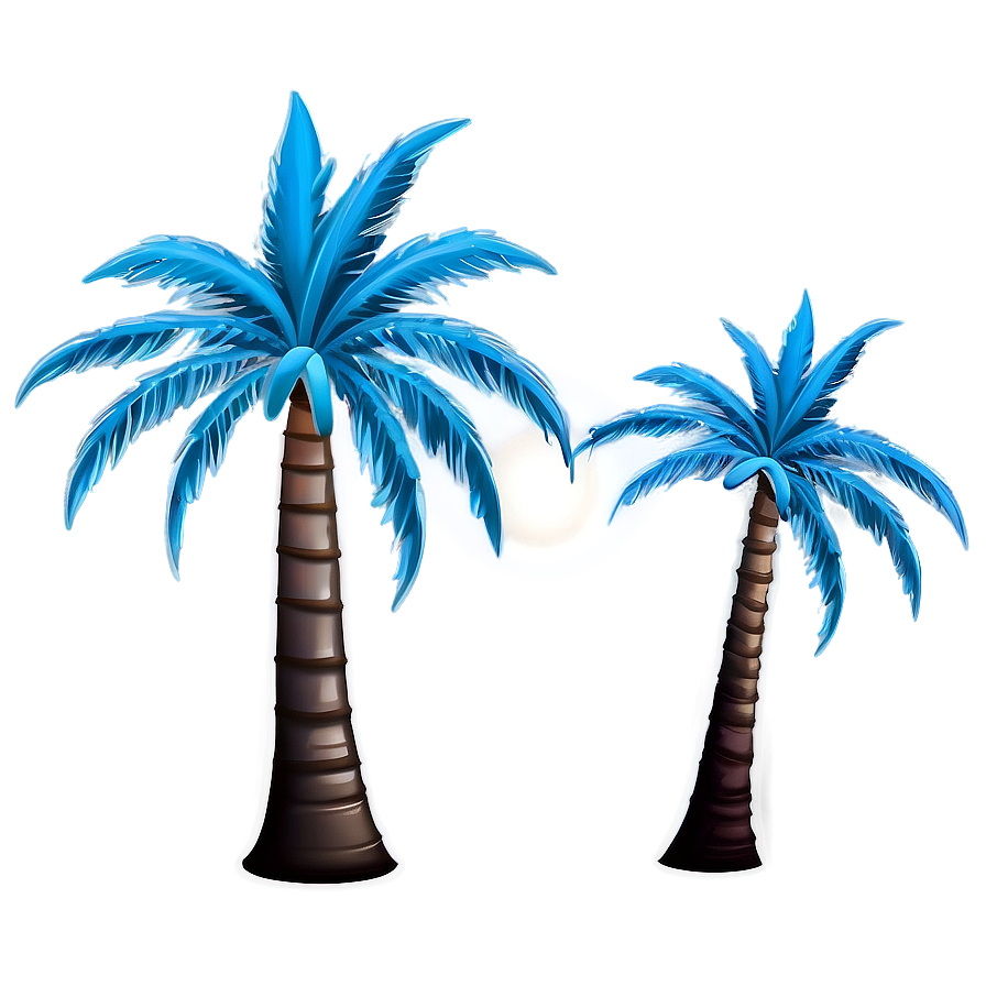 Silver Palm Tree Emoji Png Kqa PNG Image