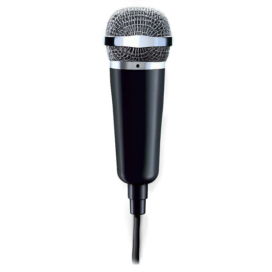 Silver Radio Microphone Png Lmg2 PNG Image