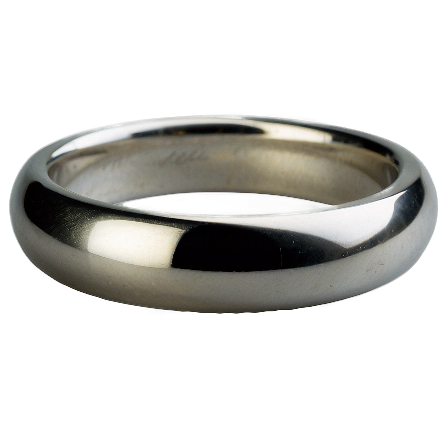 Silver Ring A PNG Image