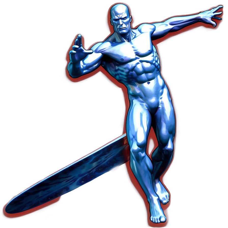 Silver Surfer Galactic Wave Png Ojv47 PNG Image