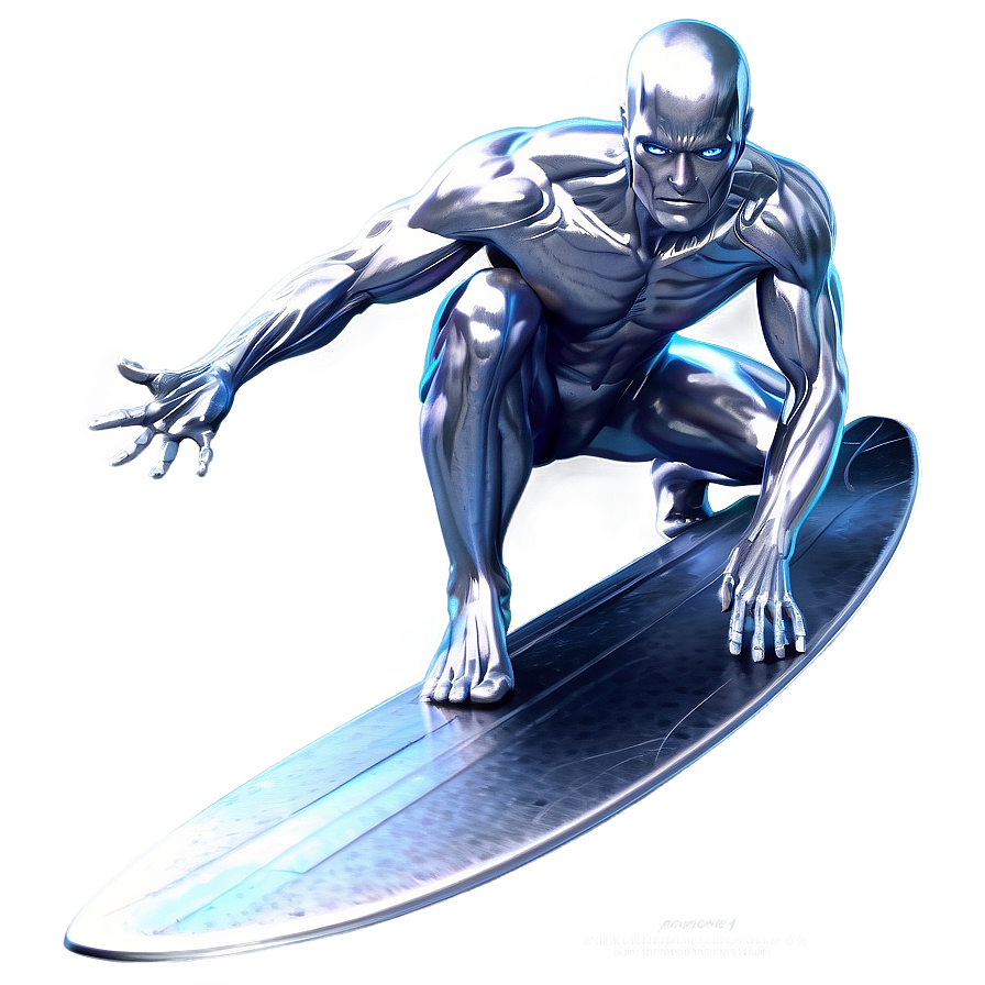 Silver Surfer Movie Concept Png 69 PNG Image