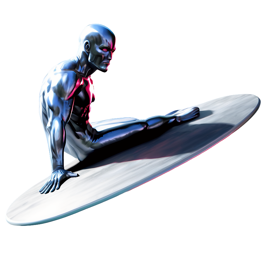 Silver Surfer New Design Png Ukw56 PNG Image