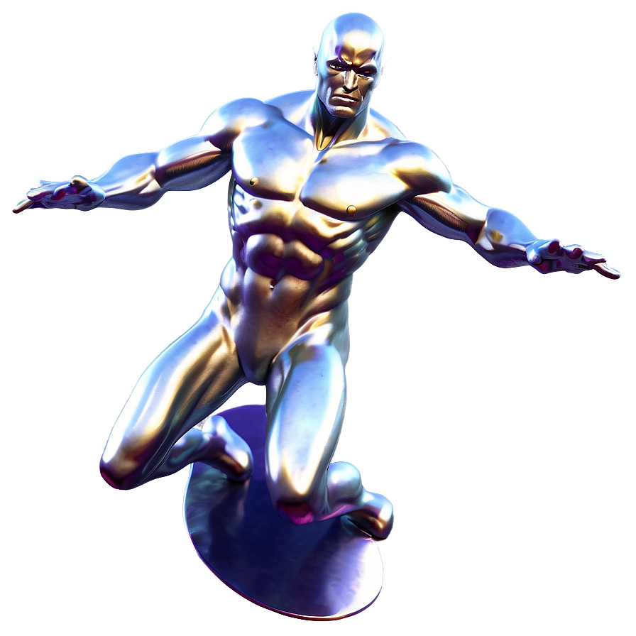 Silver Surfer Shimmer Effect Png 65 PNG Image