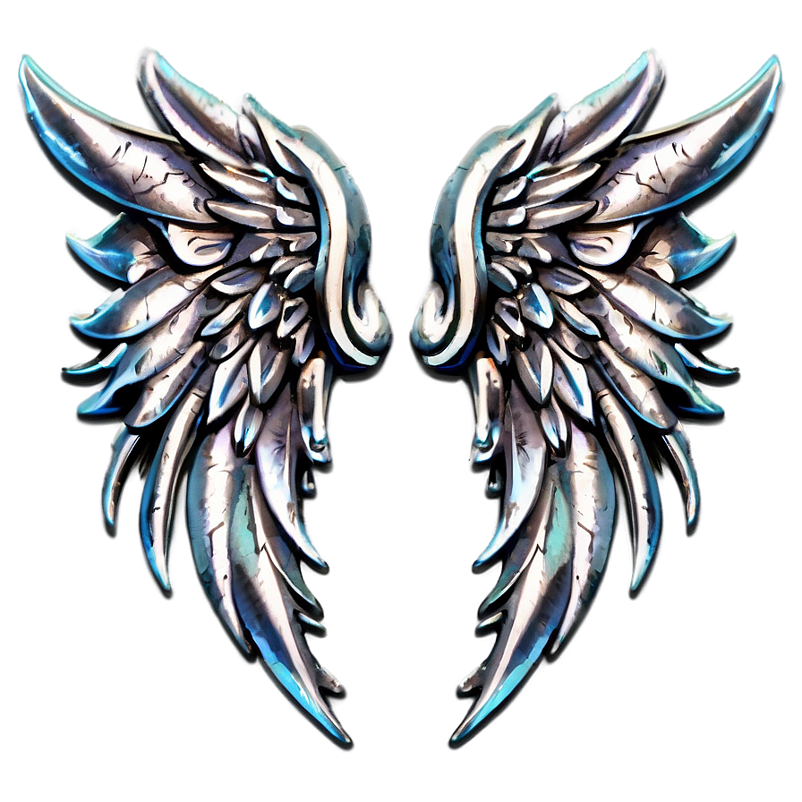 Silver Wings Png Fux23 PNG Image