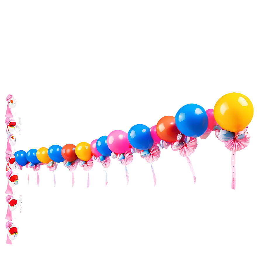 Simple Balloon Garland Instructions Png 71 PNG Image