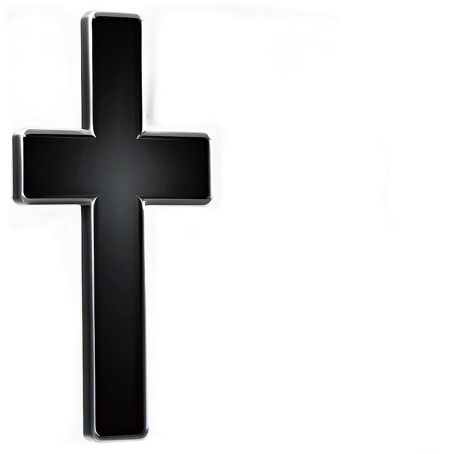 Simple Black Cross Png Nhp3 PNG Image