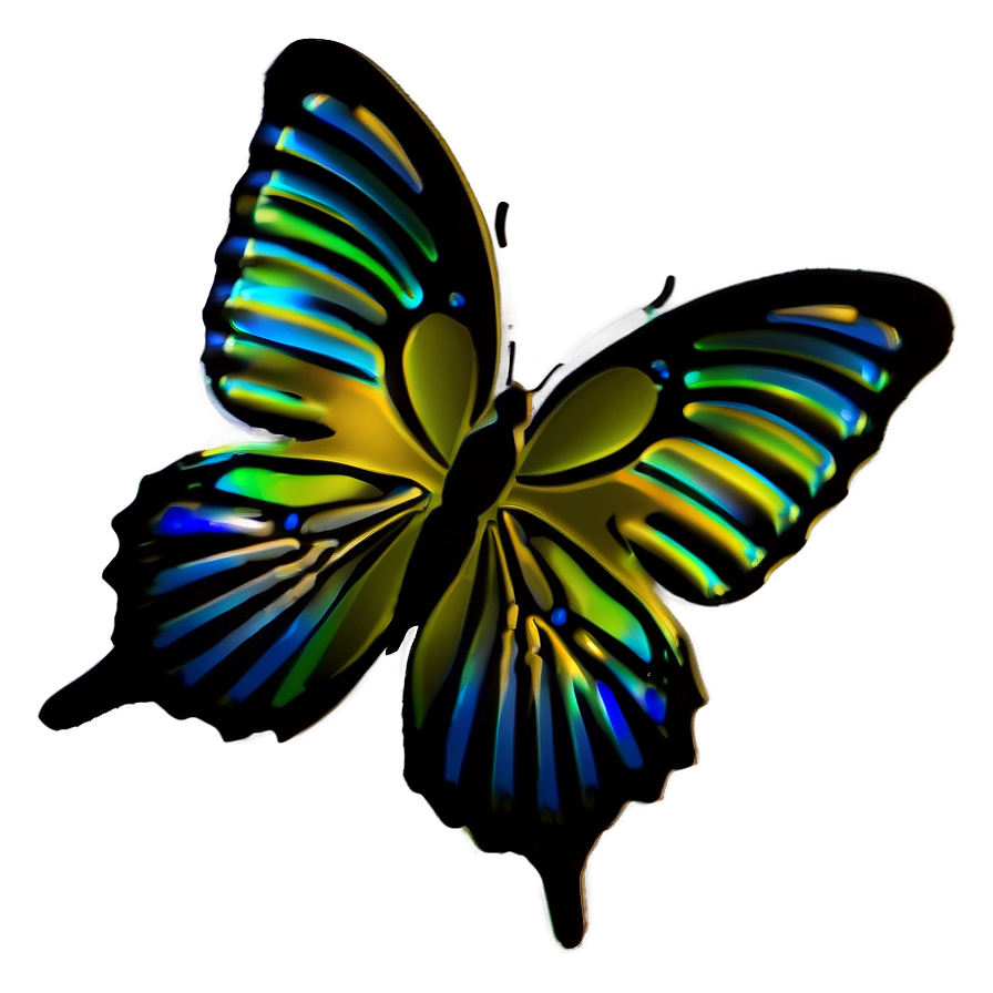 Simple Butterfly Outline Png Eqv54 PNG Image