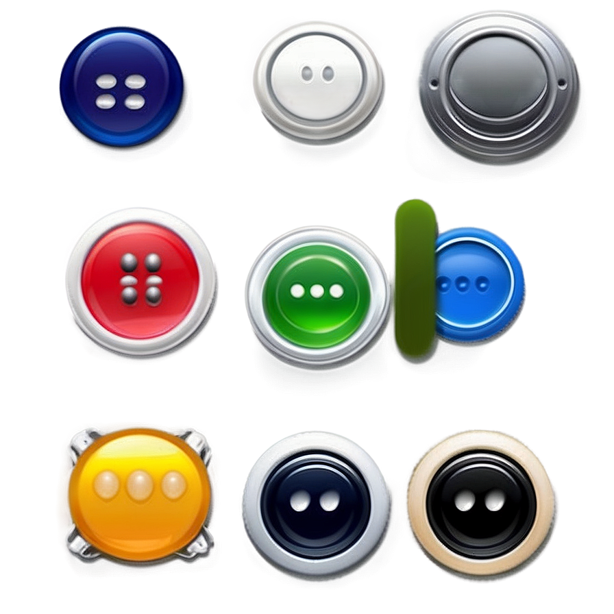 Simple Buttons Pack Png Yfk PNG Image