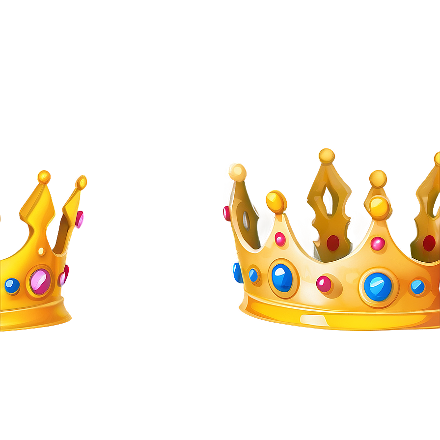 Simple Cartoon Crown Png Okd76 PNG Image