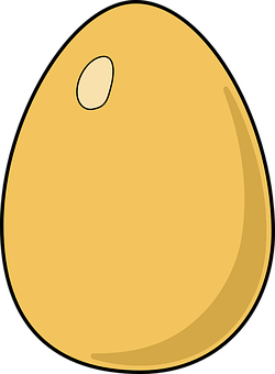 Simple Cartoon Egg PNG Image