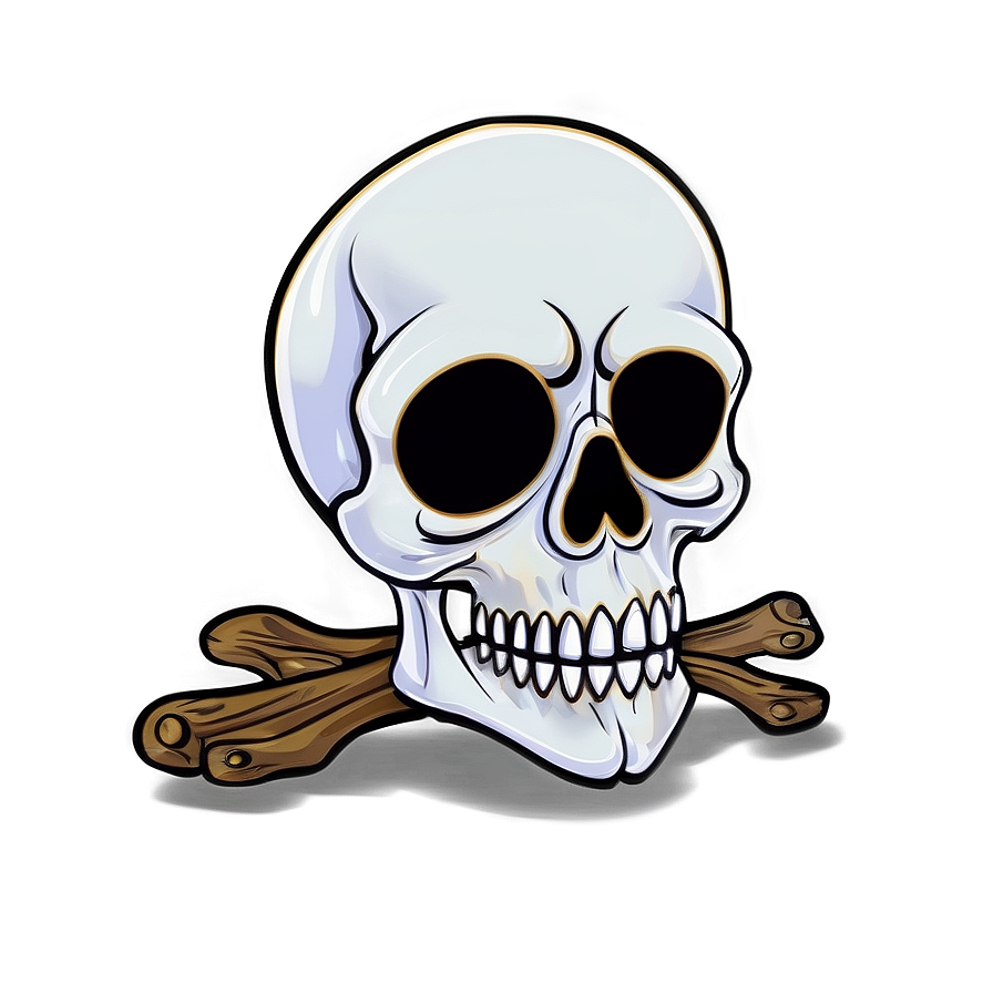 Simple Cartoon Skull Png Alx59 PNG Image