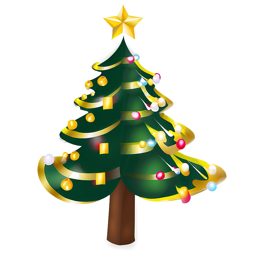 Simple Christmas Tree Transparent Png 22 PNG Image